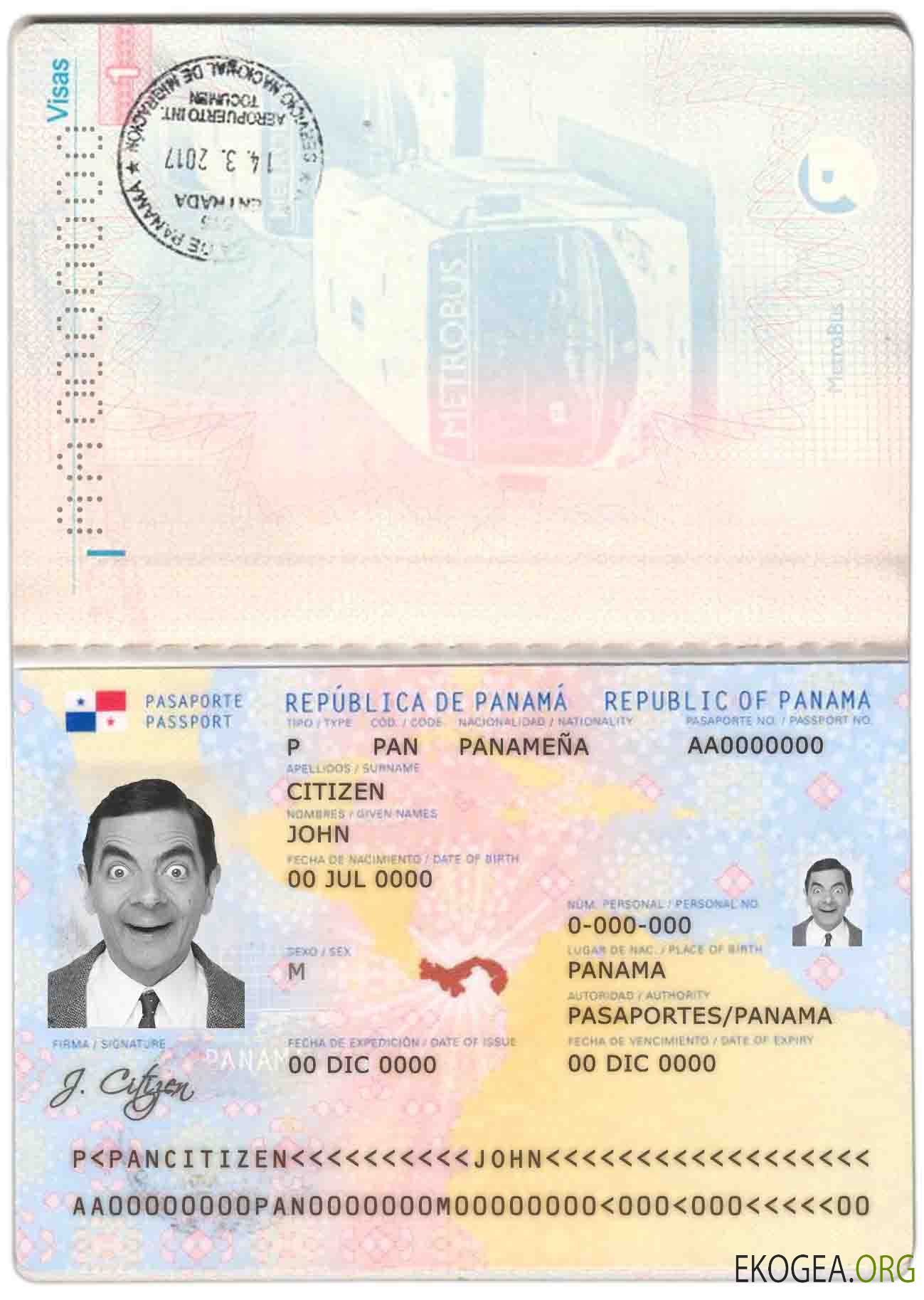 Passeport panaméen